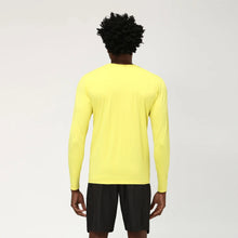 Charger l'image dans la galerie, Model Back: Uv Line T-Shirt Longsleeve Uvpro Masc Yellow Upf50+