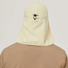 Charger l'image dans la galerie, Model Back: Uv Line Chapeau Legionnaire Neck Cap Africa 2021 Masc Sand Upf50+
