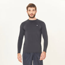 Charger l'image dans la galerie, Model Front: Uv Line T-Shirt Longsleeve Uv X Pro Preto Upf50+