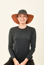 Charger l'image dans la galerie, Image 04: Uv Line Chapeau Souple/Capeline San Diego Preto Caramelo Upf50+