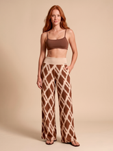 Charger l'image dans la galerie, Model Front: Uv Line Pantalon De Plage Pants Diamond Rib Upf50+
