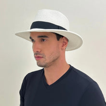 Charger l'image dans la galerie, Image 06: Uv Line Chapeau Panama Chapeu Shanghai Branco/Preto
