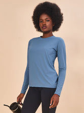Charger l'image dans la galerie, Image 02: Uv Line T-Shirt Longsleeve Uvpro Indigo Upf50+

