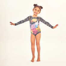 Charger l'image dans la galerie, Image 04: Uv Line Une Pièce Fille Swimsuit Girl Tucano Upf50+
