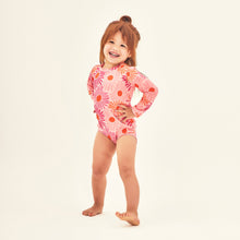 Charger l'image dans la galerie, Image 02: Uv Line Maillot De Bain Bébé Baby Solar Rose Upf50+
