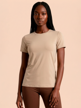 Charger l'image dans la galerie, Gallery: Uv Line T-Shirt T-Shirt Fem New Fit Fem Sand Upf50+
