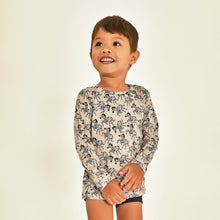 Charger l'image dans la galerie, Model Front: Uv Line T-Shirt Longsleeve Baby Zebra Upf50+

