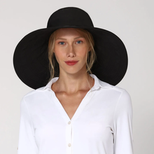 Charger l'image dans la galerie, Model Front: Uv Line Chapeau Souple/Capeline Beverly Hills Preto Upf50+
