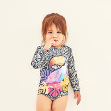 Charger l'image dans la galerie, Model Front: Uv Line Maillot De Bain Bébé Swimsuit Baby Tucano Upf50+
