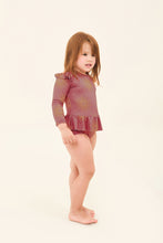 Charger l'image dans la galerie, Image 02: Uv Line Maillot De Bain Bébé Baby Shine Malva Up50+
