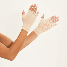 Charger l'image dans la galerie, Image 04: Uv Line Gants Short Gloves Uni Chocolate Upf50+
