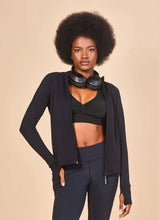 Charger l'image dans la galerie, Gallery: Uv Line T-Shirt Jacket Fem New Fit Black Upf50+
