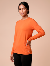 Charger l'image dans la galerie, Gallery: Uv Line T-Shirt Longsleeve Uvpro Fem Pitanga Upf50+
