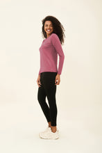Charger l&#39;image dans la galerie, Camiseta Uvpro Br ML Malva UPF50+
