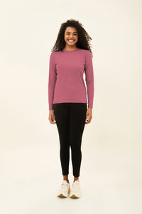 Camiseta Uvpro Br ML Malva UPF50+