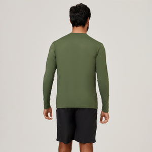 Camiseta Uvpro ML Verde Militar UPF50+