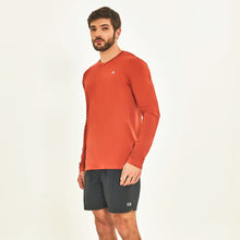 Charger l&#39;image dans la galerie, Image 02: Uv Line T-Shirt Longsleeve Sport Fit Ferrugem Upf50+

