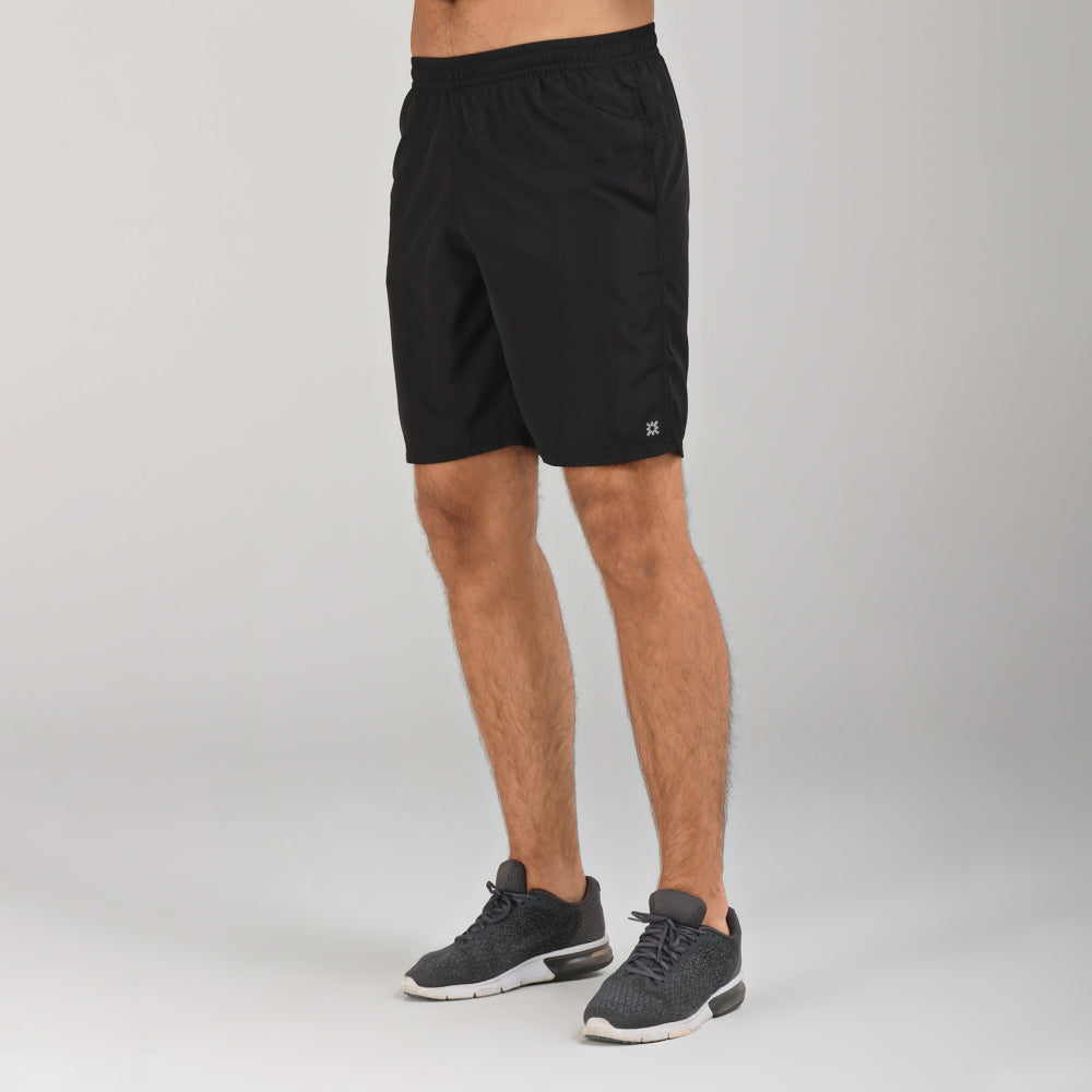 Model Front: Uv Line Bermuda / Short Pour Homme New Fit Br Preto