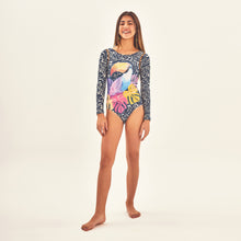 Charger l&#39;image dans la galerie, Image 05: Uv Line Une Pièce Fille Swimsuit Girl Tucano Upf50+

