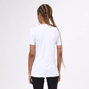Model Back: Uv Line Fitness Haut T-Shirt Sport Fit Branco Upf50+