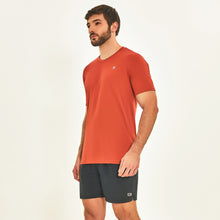 Charger l&#39;image dans la galerie, Image 02: Uv Line Fitness Haut T-Shirt Sport Fit Ferrugem Upf50+

