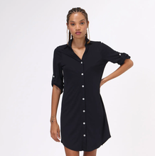 Charger l&#39;image dans la galerie, Copenhagen FPU50+ Shirtdress Black Uv
