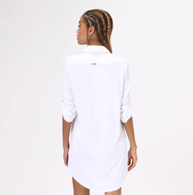 Charger l&#39;image dans la galerie, Copenhagen FPU50+ Shirtdress White Uv
