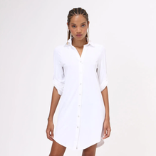 Charger l&#39;image dans la galerie, Copenhagen FPU50+ Shirtdress White Uv
