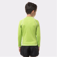 Charger l&#39;image dans la galerie, Kids FPU50+ UV Colors Long Sleeve T-Shirt Apple Green Uv
