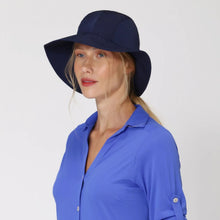 Charger l&#39;image dans la galerie, San Remo FPU50+ Hat Navy Blue Uv
